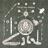 Набор чипборда из коллекции "Армейский альбом" Ракетные войска стратегического назначения РВСН (Craftstory, Россия) 