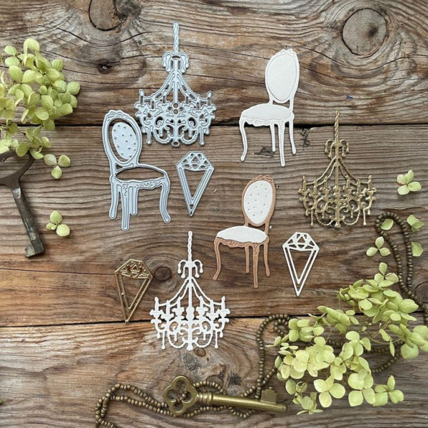 Набор ножей для вырубки "Красиво жить не запретишь" (MiMiCut, Россия)