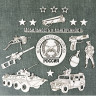 Набор чипборда из коллекции "Армейский альбом" Мотострелковые войска (Craftstory, Россия) 