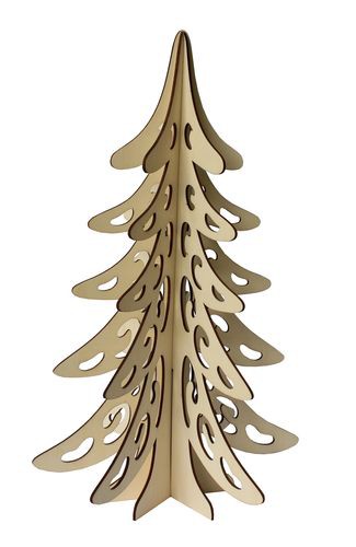 Деревянная заготовка "Елочка" 23*38 см (Scrapberry's)