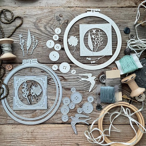 Большой набор ножей для вырубки "Ласточкино гнездо" (MiMiCut, Россия)