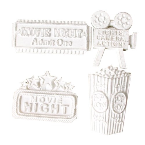 Украшение из гипса "В Кино" (Melissa Frances)