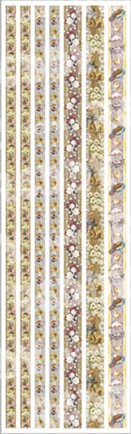 Набор текстильных лент "Пирог", цвет Сиреневый/голубой, (Reddy)