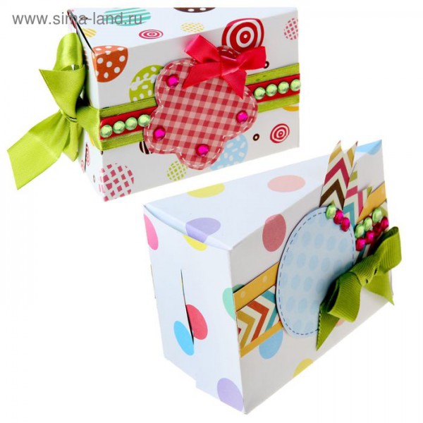 Набор для декорирования Бонбоньерки "Яркий праздник" 2 шт. (Артузор, Россия)