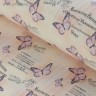 Отрез ткани для пэчворка "Винтажные бабочки #1", 48х50 см (Артмикс, Россия)