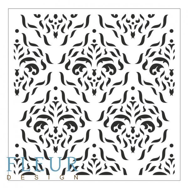 Трафарет "Узоры" (Fleur Design)