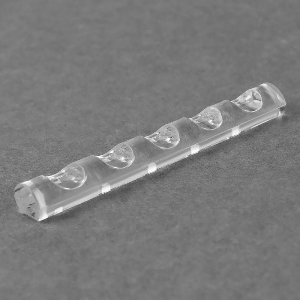 Подставка для кистей, 5 секций, цвет Прозрачный, 8*1 см.