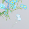 Набор ацетатных высечек на клейкой основе "Цветы. Королевская мята", 30 шт. (АртУзор)