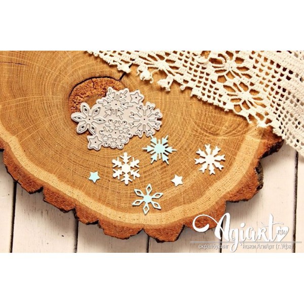 Нож для вырубки "Снежинки сет №1" (Agiart, Россия)
