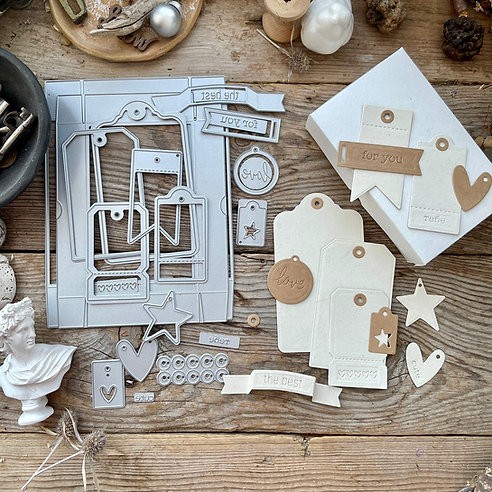 Большой набор ножей для вырубки "Ценная коробочка" (MiMiCut, Россия)