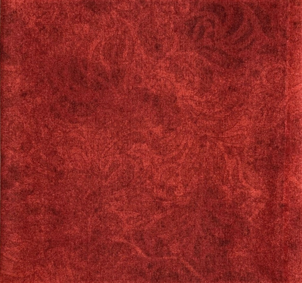 Отрез ткани для пэчворка, коллекция Bella suede, цвет Бордовый, 50*55 см, 100% хлопок (США)