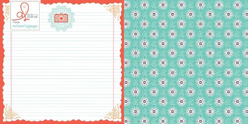 Бумага "This Way" из коллекции Our Travels (Webster's Pages)