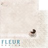 Бумага  из коллекции Наш малыш Девочка "Прогулка" (Fleur Design)