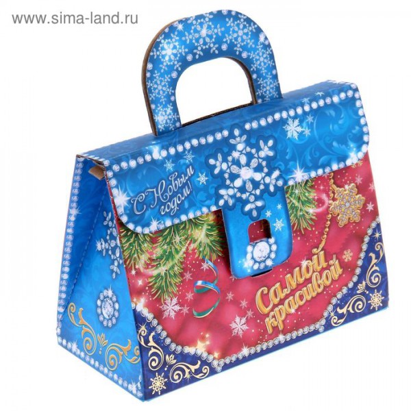 Складная коробка "Сумочка", 20*15*10 см (Артузор)