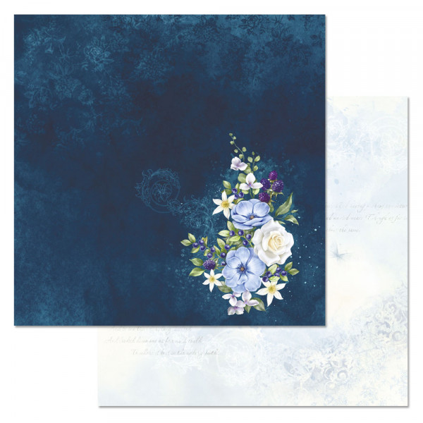 Бумага из коллекции "Небесная роса" В глубине мыслей (ScrapMania)