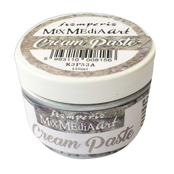 Паста моделирующая «Cream pasta metallic», 150 мл, цвет по выбору Золото/Серебро (Stamperia)