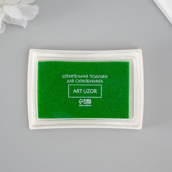 Штемпельная подушка, цвет Салатовый (АртУзор)