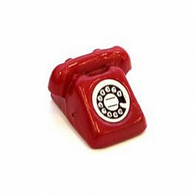 Миниатюрный телефон, цвет Красный (Creative Astra) 