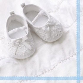 Салфетка 33*33 см "Follow me blue", 1 штука (Paw Decor Collection)