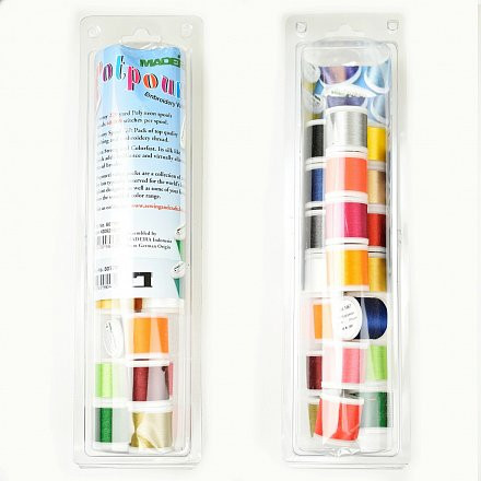 Набор ниток Polyneon, 20 шт., "Попурри" (Madeira, Германия)