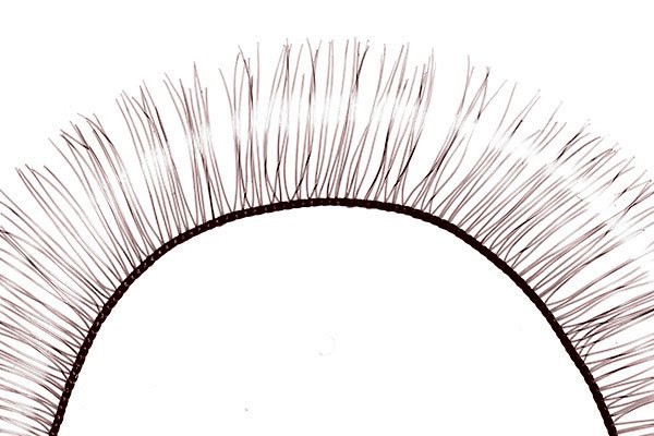 Реснички для кукол, цвет Темно-Коричневый, 1*9 мм, 19.5 см, 1 шт.