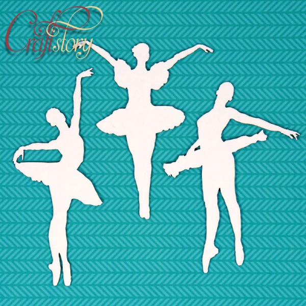 Набор чипборда  "Балет" (Craftstory, Россия) 