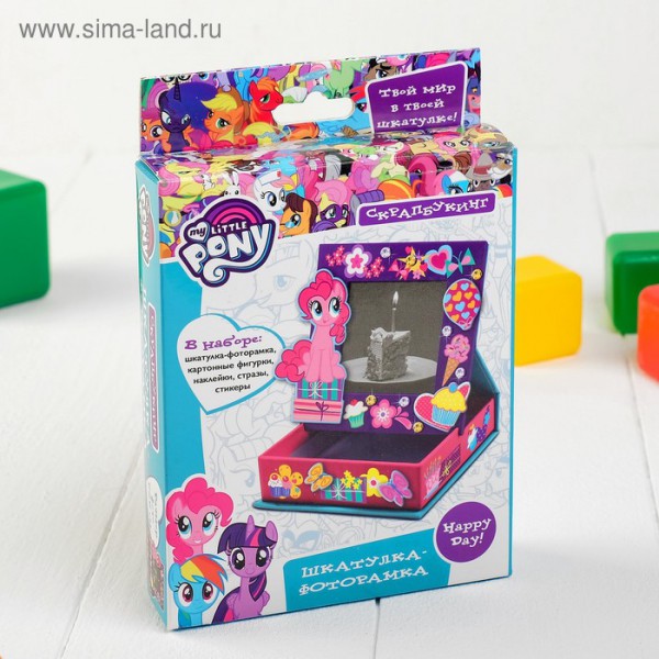 Набор для создания шкатулки-фоторамки "Пони" (Артузор, Россия)
