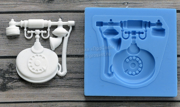 Молд для творчества "Ретро телефон"(Арт-студия "ПроСвет")