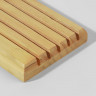 Подставка для линеек и лекал, деревянная, 50,5 × 10 × 2 см