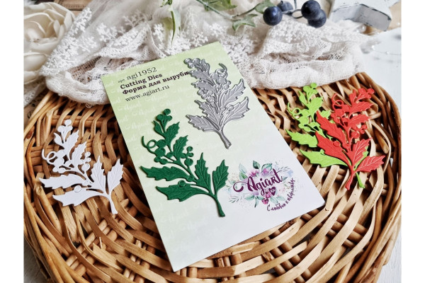 Нож для вырубки "Веточка падуба" (Agiart, Россия)