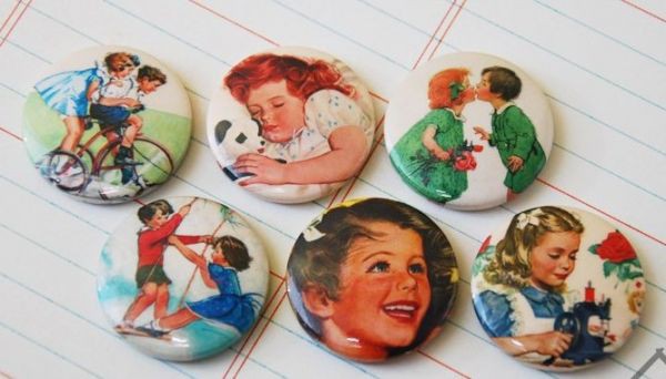 Набор фишек "Детки", 6 штук 