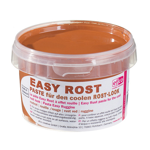Паста Easy Rust с эффектом "ржавчины", цвет Красная ржавчина, 350 г. (Efco)