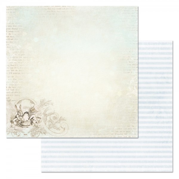 Бумага из коллекции "Алиса в сказке" Чайник для Сони  (ScrapMania)