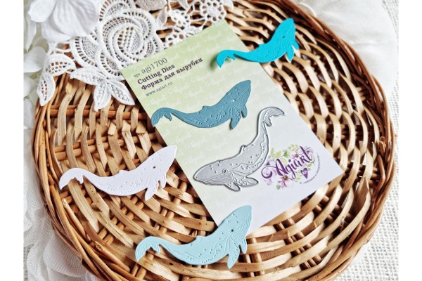 Нож для вырубки "Синий кит" (Agiart, Россия)