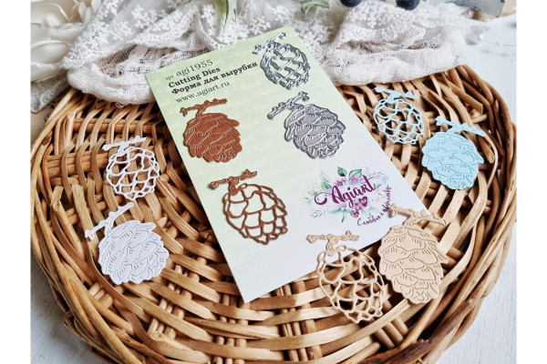 Ножи для вырубки "Кедровые шишки" (Agiart, Россия)