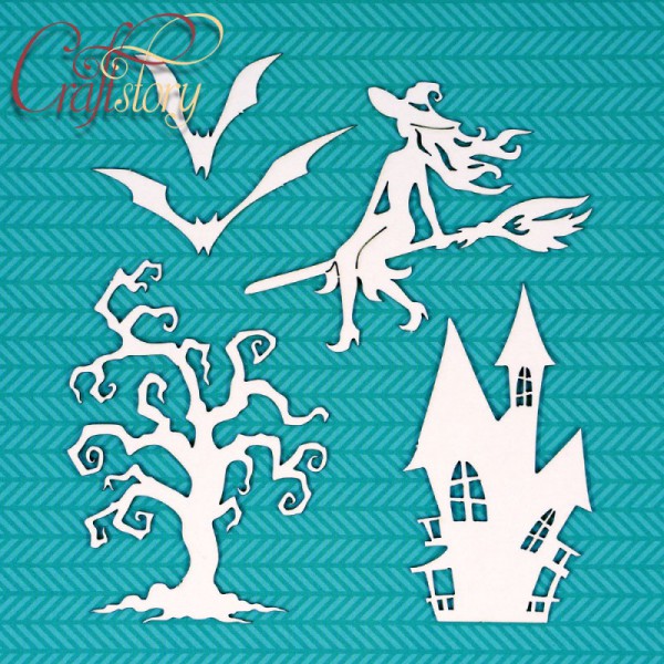 Набор чипборда  "Колдовская ночь" (Craftstory, Россия)