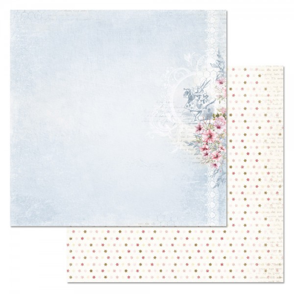 Бумага из коллекции "Алиса в сказке" Глашатай  (ScrapMania)