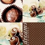 Салфетка 33*33 см "Сладости", 1 штука (Colourful Life) 