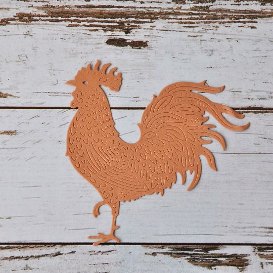 Вырубное изделие "Петух" 