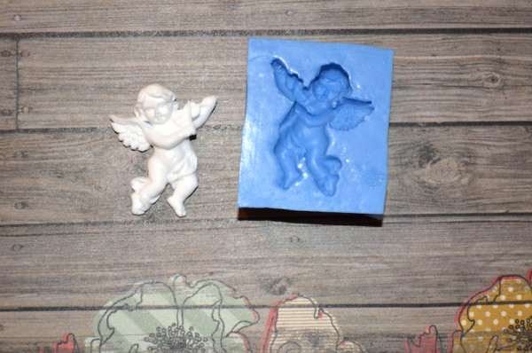 Молд для творчества "Амур со скрипкой"(Арт-студия "ПроСвет")