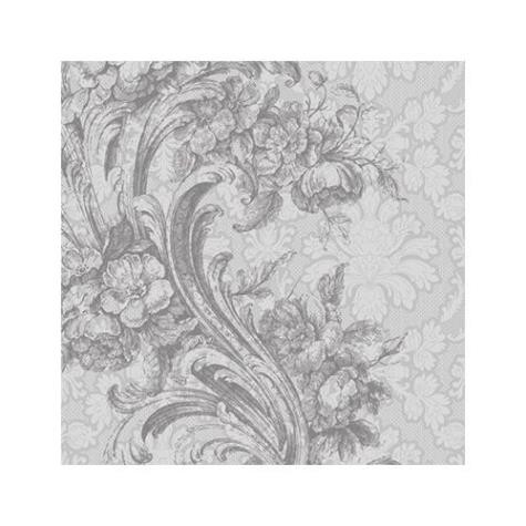Салфетка 33*33 см "Baroque Style silver", 1 штука (Paw Decor Collection)