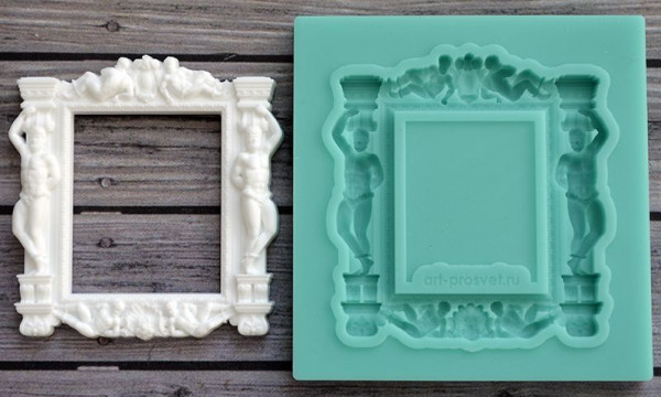 Молд для творчества Рамка " Атланты" (Арт-студия "ПроСвет")