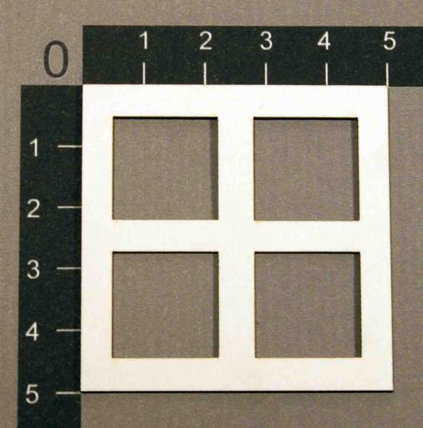 Фигура из чипборда "Окно" (By Mama Yaga, Россия)  