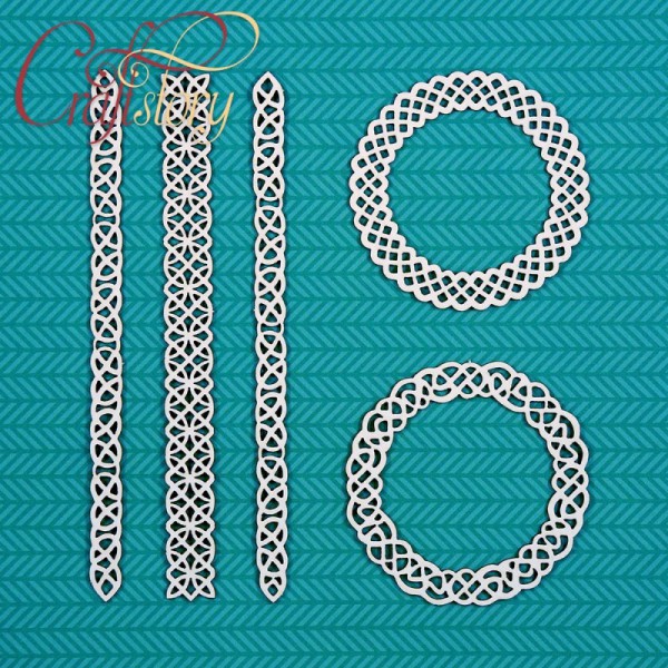 Набор чипборда  "Рамки" #4 (Craftstory, Россия) 