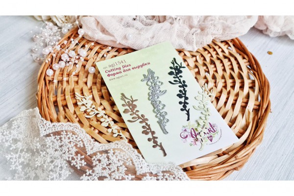 Нож для вырубки "Веточка облепихи" (Agiart, Россия)