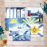 Набор карточек для творчества из коллекции "Армейский альбом", 16 шт. (ScrapMania)