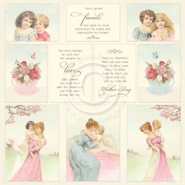 Бумага из коллекции My Dearest Sofia "My Dearest Sofia" (для разрезания) (Pion Design)