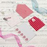Набор декоративных мини-конвертиков Это моя любовь из коллекции Me To You, 4 шт. (АртУзор) 