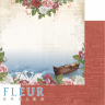 Набор бумаги из коллекции "История любви", 6 листов (FLEUR design)