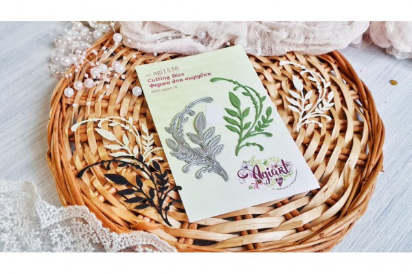 Нож для вырубки "Веточка грация" (Agiart, Россия) 